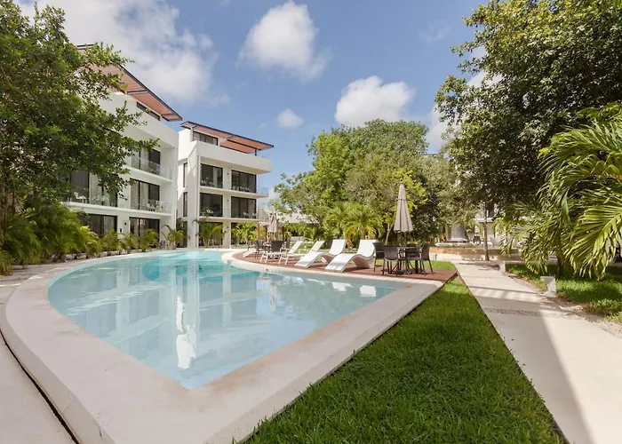 Los Amigos Luxury Condo Tulum! Spa&gym Free!!