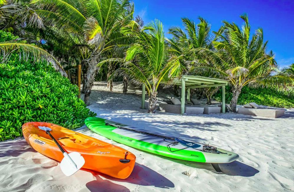 Beachfront In Sian Kaan Villa Tulum